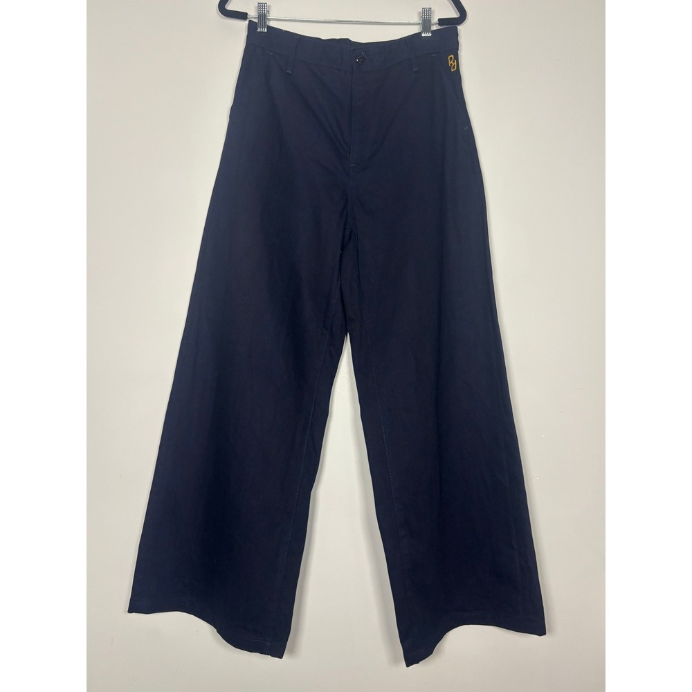 G-Star Raw Denim Navy Blue Wide Leg Trousers Mens 29x30